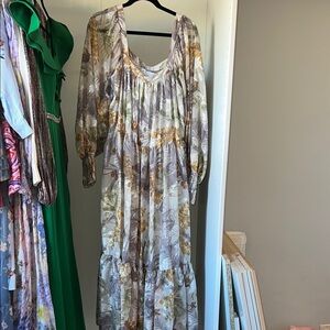 Floral Long Sleeve Dress